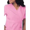 thumbnail image 3 of Sivvan Women's Scrub Set - Multi Pocket Cargo Pants & Stylish Mock Wrap Top (Available in 15 Colors), 3 of 6