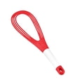thumbnail image 1 of Czzoypi Rotating Eggbeater Whisk, Manual Whisk for Baking Cooking, Dual-Purpose Kitchen Tool with Scraper Edge for Non-Stick Pots Pans Bowls, Easy Storage Flat Close Design Food Grade Plastic,, 1 of 3
