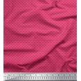 thumbnail image 1 of Soimoi Green Rayon Crepe Fabric Alphabet V Text Printed Fabric 1 Yard 46 Inch Wide, 1 of 3