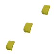 thumbnail image 2 of kurtrusly Chair Cover Slipcover Stretch Seat Computer Protection Set Anti-Dirty Thicken Solid Home Wedding Universal Decoration Yellow/Backrest 3Set, 2 of 6