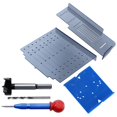 thumbnail image 1 of Vaidha Handle Punch Locator Closet Door Drawer Handle Hole Marker Ruler Woodworking Furniture Installation, 1 of 4