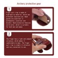 thumbnail image 3 of Youkk Finger Tab Recurve Bow Protective Accessory Practical Target Hand Protector Wear-resistant Fingers Guard for Adults, 3 of 7