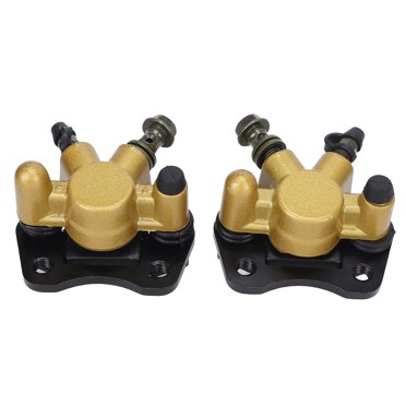 Disc Brake Caliper, Hydraulic Disc Brake Caliper 2pcs Anti Aging Metal Alloy Professional Security  For 50cc 70cc 90cc 110cc 125cc Chinese ATV