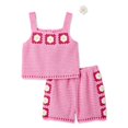 thumbnail image 1 of Btween Girls' Three Piece Floral Crochet Set, 1 of 2