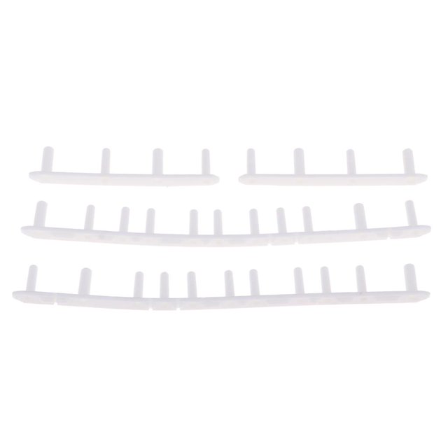 Badminton Racket/Racquet Stringing Grommets Eyelets Replacement Accessories - 11 Nails And Type Milky