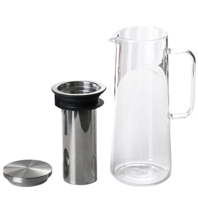 simhoa Cafetière à Infusion à Froid Pot Pichet pour Thé Glacé pour Limonade Café 1400 ml