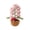 PK, variant on RKSTN Woven Potted Plants Lily of The Valley Flower Night Light Woolen Braided Potted Plants White Kitchen Gadgets