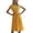 Yellow, variant on Daznico Elegant Dresses for Women,Women's Casual Flowy Long Dress with Belt Dot Print Wear Daily Vacation Outfit Summer Fall ,Dresses for Women Hide Tummy