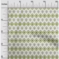 thumbnail image 2 of oneOone Rayon Light Green Fabric Asian Ikat Sewing Material Print Fabric by The Yard 56 Inch Wide, 2 of 4