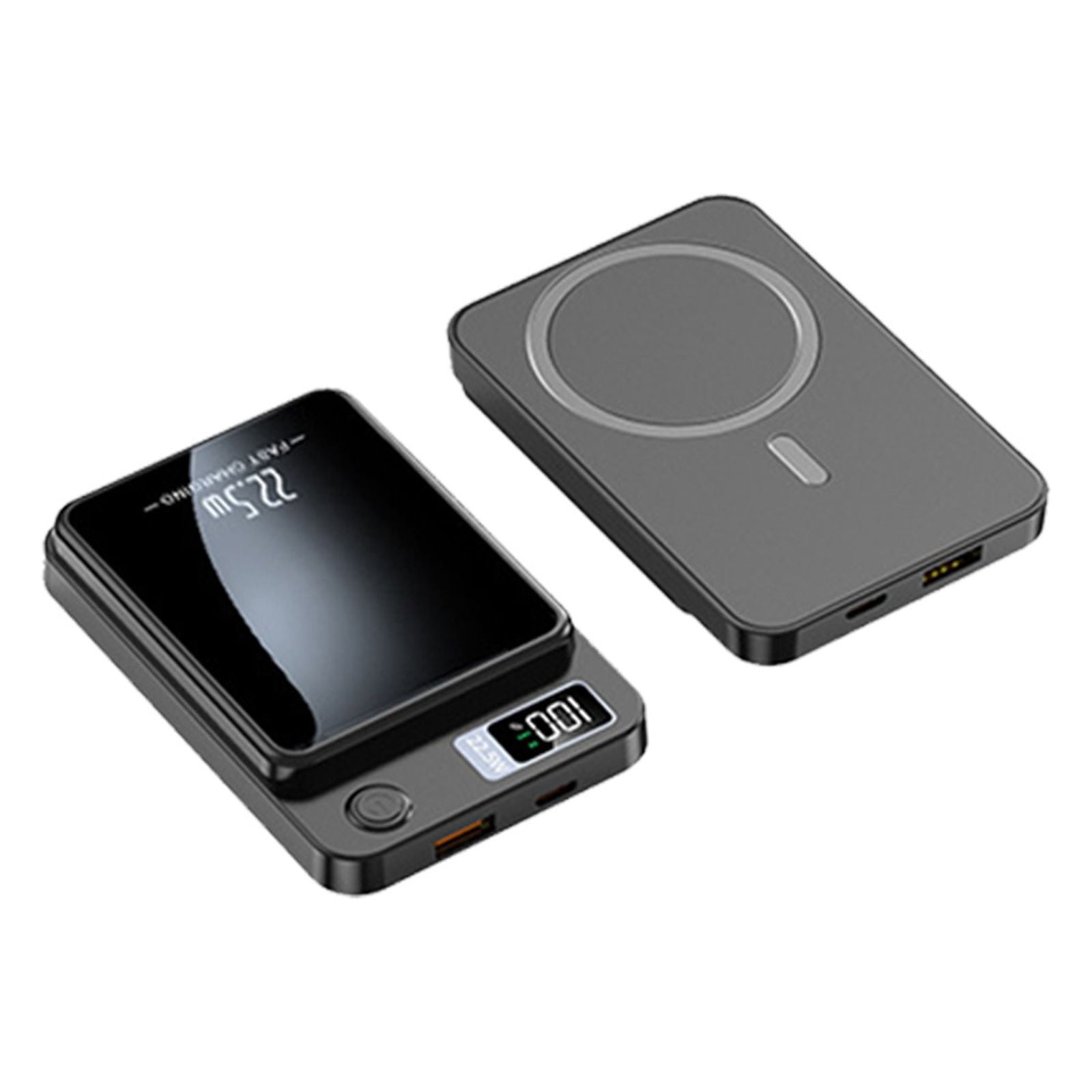 Wuztai Deals 90% off Mini Magnetic Wireless Power Bank, 5000mAh Portable Charger With Unique Magnetic And Wireless Charging Technology, Used In Most Cell Phones Clearance