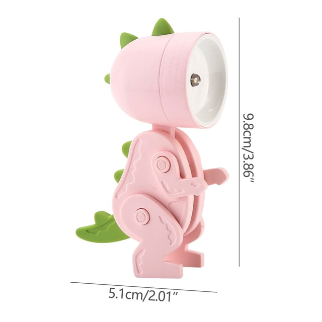Small Table Lamp for Bedroom – Mini Cute Pet-Shaped Night Light with Flexible Limbs, Warm Yellow Glow, 0.06 W, 3.86 in x 2.01 in
