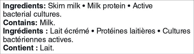 Yogourt grec nature 0 % M.G. Notre Excellence