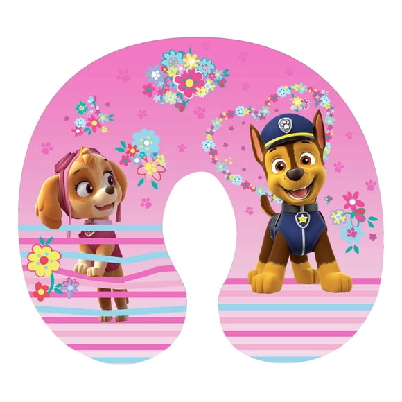 Paw Patrol Fille Oreiller de voyage Petits yeux doux