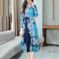thumbnail image 2 of Fvwitlyh Nuisette pour Femmes, Lingerie Satinée, Nuisette, Robe de Nuit, Vêtements de Nuit, Bleu, TTTTG, 2 of 3