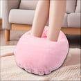 thumbnail image 4 of Electric Heated Foot Warmer Slippers USB Powered, Portable Heating Foot Cushion with Non-Slip Bottom, Adjustable Temperature Under Desk Warmer for Winter Office Home Use, 4 of 8