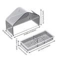 thumbnail image 3 of SXcggal Window Bird Feeders With Strong Suction Cups Color Printed For Wild Birds Garden Yard Clear Bird Feeders For Window Viewing Outdoors Window Bird Feeder For Cats Practical Bird Feeders, 3 of 8