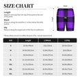 thumbnail image 3 of Vsdgher Shorts de Pyjama à Carreaux Violets pour Hommes Bas de Pyjama Légers avec Poches-4TG, 3 of 6