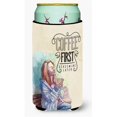 thumbnail image 1 of Carolines Treasures BB5403TBC Coffee First Sign Tall Boy Beverage Insulator Hugger, 1 of 1