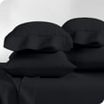 thumbnail image 1 of Bare Home Pillowcase Set - Premium 1800 Collection - Double Brushed - Ultra Soft - Standard Size, Black, 4 Count, 1 of 7