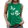 thumbnail image 1 of LSLJS Blouse Sans Manches Imprimée Décontractée pour Femme à Col Rond, Aguichant, Ajustée, Chandail à Enfiler, Débardeurs pour Femmes, 1 of 4