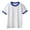 Blue, variant on Feancey Boys Girls Casual T Shirt Girls' Short Sleeve Round Neck Basic Tees Kids Cotton Tshirts Solid Color Loose Summer Tops Holiday Sales Today Clearance Blue 10 Years
