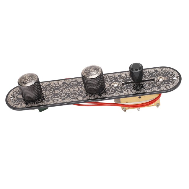 Pre Wiring Electric Guitar Control Plate 3 Way Prewired Loaded Control Plate With Wiring Harness For Guitarists
