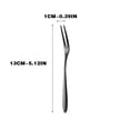 thumbnail image 3 of Stainless Steel Dessert Forks, Two Prong Cake Forks, Mirror Polished Finish, Elegant Serving Utensils, for Parties, Events, Catering, 3 of 9