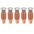 thumbnail image 2 of Plasma Electrode, 5Pcs Copper Plasma Electrode Replacement High Temperature Resistance  for Welders for Welding Job, 2 of 7