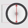 thumbnail image 3 of Bangcool 1 Paire de Roues Stabilisatrices de Vélo Réglables pour 12/14/16/18/20 Pouces, 3 of 10