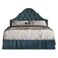 thumbnail image 3 of HMD Isabella Twin Tufted Upholstered Panel Bed, Denim Blue, 3 of 3