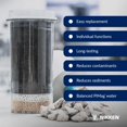 thumbnail image 3 of Nikken - PiMag Aqua Pour Filter Cartridge - Easy Replacement, With Copper Particles, Activated Carbon, pH Balance, Contaminant Reduction, Fresh Water, 3 of 7