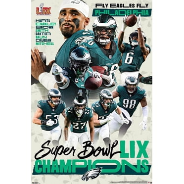 NFL Philadelphia Eagles - Champions du Super Bowl LIX