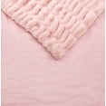 thumbnail image 3 of Mainstays 50x70 Ruched Throw, Pink., 3 of 4