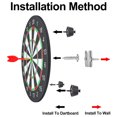 thumbnail image 4 of Easy Wall Hang Kit with screws and stabilizers for secure dartboard display. Dartboard Mounting Bracket, 4 of 5