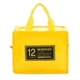 thumbnail image 1 of Iumwxz Sac à lunch Miroir Cuir Sac Isotherme Étanche Boîte à lunch Sac à lunch Sac à lunch Boîte à lunch Miroir Jaune Cuir Rabais Aujourd'hui, 1 of 1