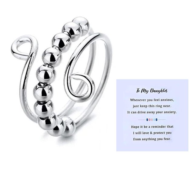 Perles Anti-Stress Fidget 10 Boules Perles Ajustables Ouverture Doigt B1S6