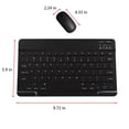 thumbnail image 3 of Rbaofujie Bluetooth Keyboard & Mouse Portable BT Wireless Keyboard & Mouse for android PC Tablet, 3 of 5