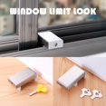 thumbnail image 1 of Adjustable Window Lock for Sliding Doors - Child Safety & Security Device with No Drilling Installation, 1 of 6