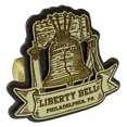 thumbnail image 3 of Liberty Cloche Philadelphia Gravée sur Bois Aimant de Frigo Souvenir Cadeau, 3 of 5