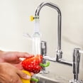 thumbnail image 5 of Robinet de Cuisine en Acier Inoxydable avec Buse d'Eau Rotative, Conception Rétractable, Arroseur Pivotant à 360°, et Sortie d'Eau Uniforme pour la Conservation de l'Eau, 5 of 5