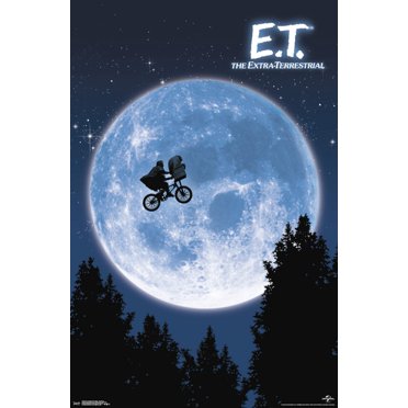 Trends International E.T. The Extra-Terrestrial Wall Poster, 22.375" x 34", Unframed Version