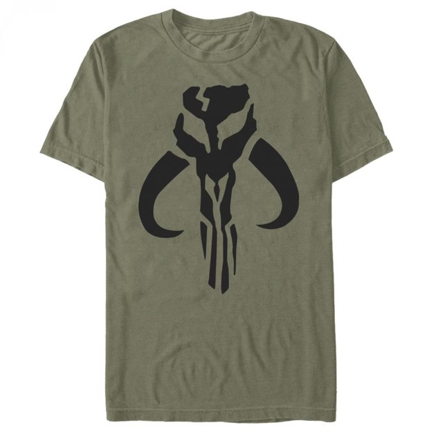 Star Wars 800170-medium The Mandalorian Logo Army Green T-Shirt - Medium