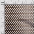 thumbnail image 1 of oneOone Organic Cotton Voile Fabric Square & Arrow Sign Kasuri Printed Craft Fabric BTY 42 Inch Wide, 1 of 4