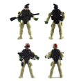 thumbnail image 3 of 6Pcs/Set Military Force Army Soilder Assembly Model Mini Action Figures Kids Toy, 3 of 6