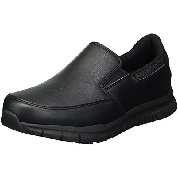 Skechers for Work pour Femmes Nampa-Annod Chaussure de Service Alimentaire, Polyuréthane Noir, 9 M US