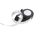 thumbnail image 2 of Body Tape Ruler Measuring Tape Measure Tools 2M/6.6ft Retractable Tapeline Fitness Caliper Body Waist Chest Arms Legs Measuring Tape, 2 of 8