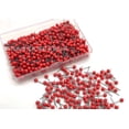 thumbnail image 1 of 300 Pcs Épingles Droites Boîte de Rangement Décorations Aiguilles à Tricoter Exquises Accessoires Ménagers Accessoires de Couture Rouge, 1 of 1