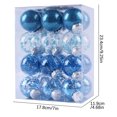 thumbnail image 2 of Vaidha 24PCS Christmas Tree Ornament Pendant Party Supplies Tree Hanging Plastic Ball, 2 of 2
