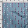 thumbnail image 2 of oneOone Tissu Cambric en Coton Panneau Flèche Tissu Imprimé Kasuri BTY 56 Pouces de Large, 2 of 4