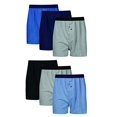 thumbnail image 2 of Hanes Boxeurs en Tricot ComfortSoft pour Hommes, Lot de 6, L, Assortis, 2 of 2